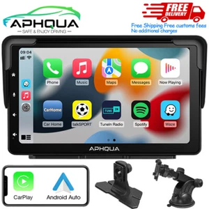 Aphqua NEW 7Inch LED Touchscreen Car Radio Wireless Apple Carplay Android Auto - Picture 1 of 10