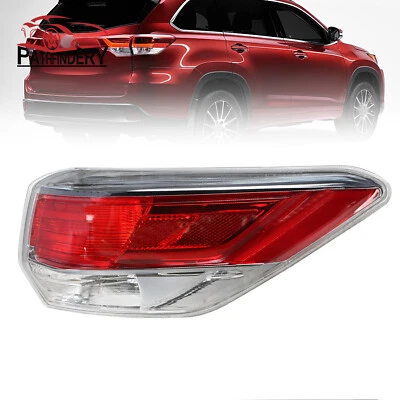 Luz trasera para Toyota Highlander 2014-2016 lado del pasajero derecha carrocería exterior montada Foto 1 de 4