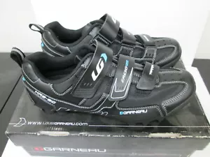 Louis Garneau Women Terra EU43 US11.5 SPD Black Cycling Spin mtb clipless Shoe - Picture 1 of 7