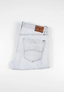 300 Tommy Hilfiger Scanton Light Grey Jeans size 34/32 - Picture 1 of 6