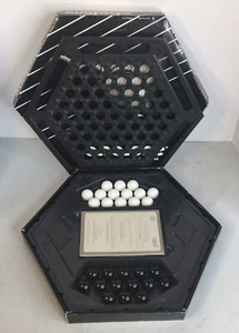 1990 Abalone Marble Strategy Hexagon Board Game by Galoob Complete - Picture 1 of 8