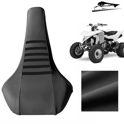 BLACK PVC Seat Cover For Suzuki Quadsport Z400 Quadsport LTZ 400 2003-2009 - Image 1 of 4