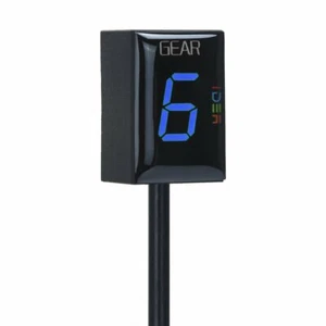 Motorcycle Gear Indicator Blue LED Display for Yamaha Fz6 Warrior Xjr1300 Wr250 - Picture 1 of 7