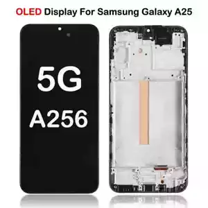Para Samsung Galaxy A25 5G A256B 2023 Pantalla LCD (OLED) con Marco Pantalla Táctil - Imagen 1 de 3