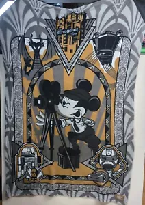 Rara coperta pile Hollywood Studios Disney Topolino Film 36" X 56 auto giocattoli - Foto 1 di 10