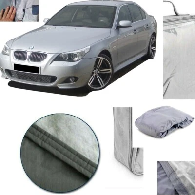 TELO COPRIAUTO TELATO FELPATO PER BMW SERIE 5 BERLINA E60 ANNO 2008 IMPERMEABILE - Immagine 1 di 4