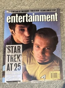 Entertainment Weekly Issue #85 Star Trek at 25 Nimoy & Shatner Sept. 27, 1991 - Picture 1 of 2