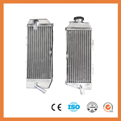 Um par de radiador de alumínio para YAMAHA YZ426F YZ450F WR426F WR450F 00-05 2 fileiras - Imagem 1 de 4