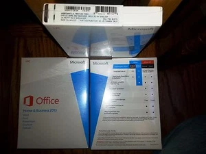Microsoft Office Home & Business 2013 Product Key Card,SKU T5D-01575,Full Sealed - Picture 1 of 1
