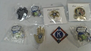 Kiwanis Key Club International Enamel Pin LOT NY PA EDISON COLLEGE District - Picture 1 of 5