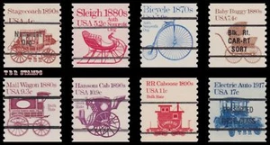 1898Ab to 1906a Precancels First Transportation Coil Set of 8 MNH - Buy Now - Picture 1 of 1