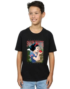 Disney Princess Boys Snow White Montage T-Shirt - Picture 1 of 21