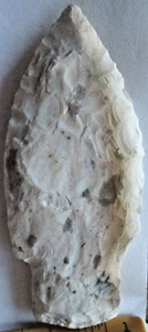 LATE ARCHAIC MEDIUM CRESAP STEMMED EXCURVATE POINT 70Lx32Wx8Tx20 S MM - Picture 1 of 2