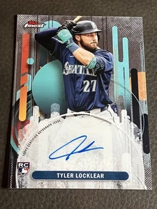 2025 Topps Finest - Finest Autographs Tyler Locklear #FA-TL (RC) - Picture 1 of 2