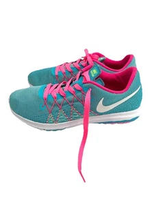 Zapato Nike Flex Fury 2 Talla 6 Juvenil Azul/Rosa/Neón 820287 403 - Imagen 1 de 9