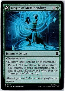 Origin of Metalbending C Avatar: The Last Airbender 187 FOIL Near Mint - Bild 1 von 1