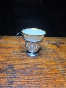 Antike Sterling Silber Demitasse Espresso Lenox Tasse. - Bild 1 von 11