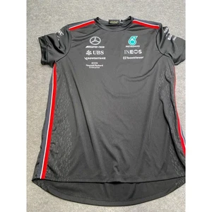 Mercedes F1 Pit Crew AMG Petronas Formula One Racing Jersey T-Shirt XL Black - Picture 1 of 6