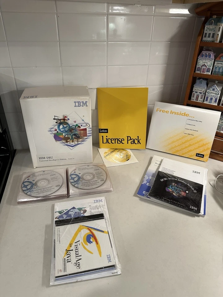 M DB2 v5 Developer Edition Lotus License VisualAge Java Sealed - Image 1 of 4
