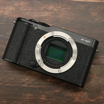 Cuerpo de cámara digital Fujifilm Fuji X-M1 16,3 MP negro [casi como nuevo] #5766 Foto 1 de 4