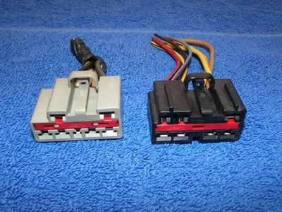 97-02 Ford Expedition Excursion Power Window Switch Pigtails Wire Connector 01 . Foto 1 de 4