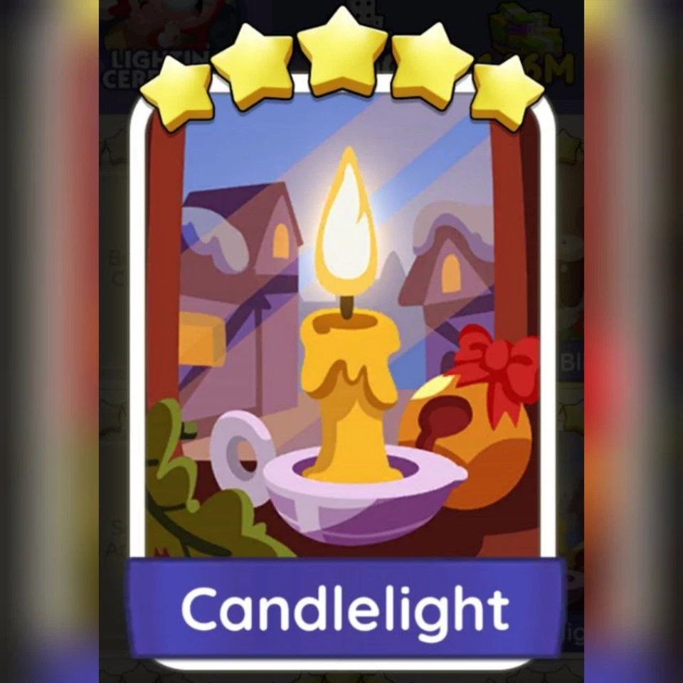 1 x Candlelight (⭐⭐⭐⭐⭐) Set - 21 - Mono_poly_ Go sticker (Fast sending) - Image 1 of 1