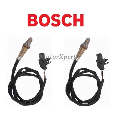 2 pcs Bosch 0065422718 Upstream Oxygen Sensors for Mercedes C250 C63 AMG SLK250 - Image 1 of 4