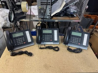 3 x Toshiba DP5032-SD 20-Button Display Speakerphone Black LOT 3 - Image 1 of 4