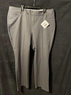 Nuevo con etiquetas Pantalón Mujer Gris Oscuro Levi Dockers Metro Super Elástico Talla 20W Foto 1 de 4