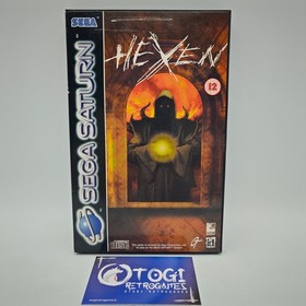 HEXEN SEGA SATURN PAL EUR CIB COMPLETO