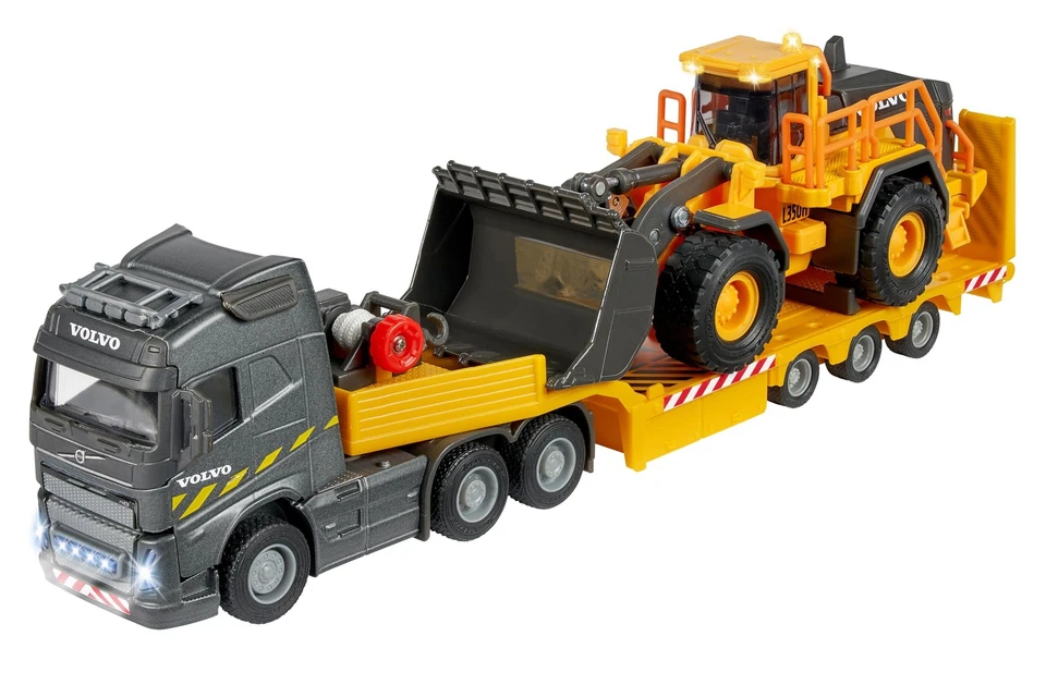 Majorette 213726000 - Grand Series - Volvo Truck Wheel Loader -