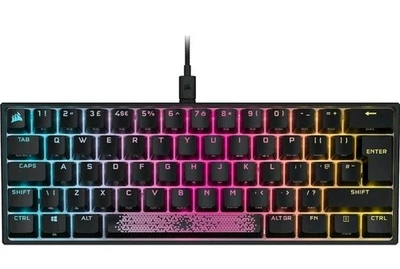 K65 RGB MINI 60% Mechanical Wired Gaming Keyboard CHERRY MX RED Linear Switches - Image 1 of 4