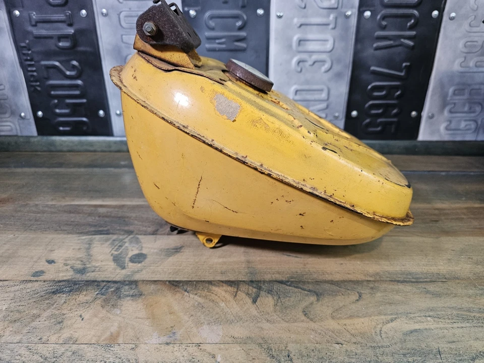 Tanque de gasolina Honda Trail CT90 CT 90 amarelo gasolina fabricante de equipamento original - Imagem 1 de 4