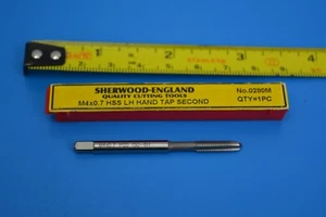 Segundo grifo SHERWOOD MANO IZQUIERDA M4 x 0,7 HSS. 4 flautas rectas SHR0870280M - Imagen 1 de 3