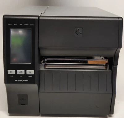 Zebra ZT421 Etikettendrucker LAN-USB-Seriell ohne Farbband und Medien - Bild 1 von 4