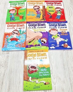 George Brown Paperback Kids Books ( 2-8) By Nancy Krulik Lot Of 7 - Imagen 1 de 4