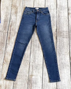 Forever 21 Womens Size us 26 Pockets Skinny Denim Blue Jeans - Picture 1 of 4