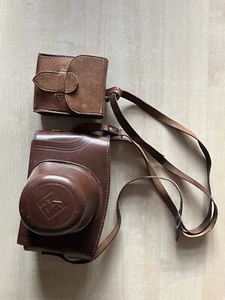 praktica Spiegelreflexkamera 1952 FX Ledertasche u. Belichtungsmesser Zeiss - Bild 1 von 19