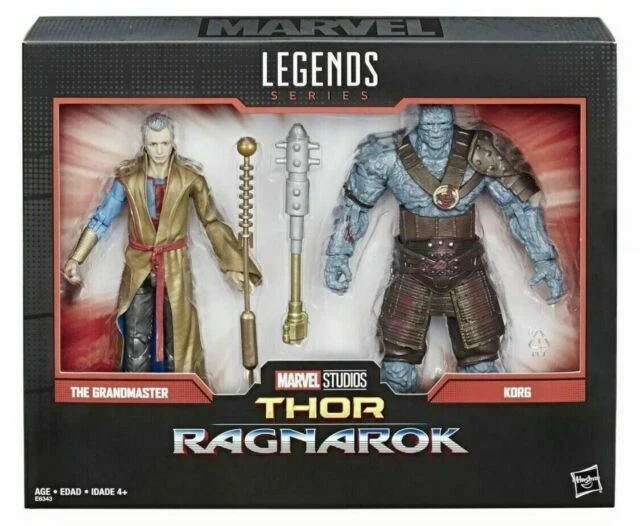 Hasbro E6343 Marvel Legends 80th Anniversary Korg and Grandmaster Action Figures