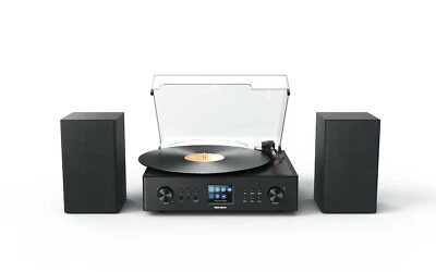 Karcher MC 8000DI Kompaktanlage (Internetradio, DAB+, Bluetooth, Plattenspieler)