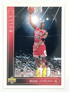 1993-94 Upper Deck - Michael Jordan #23 Black Shading Through - Picture 1 of 2