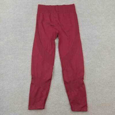 Pink Active Leggings Womens Extra Large Red Running Causal Yoga Stretch ZZ - Image 1 of 4