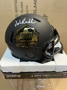 MINNESOTA VIKINGS JOHN RANDLE #93 SIGNED RIDDELL HOF Eclipse MINI HELMET JSA - Picture 1 of 2