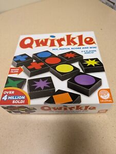 QWIRKLE Board  Tile Game 100% Ready to Play 108 Tiles Included with instructions