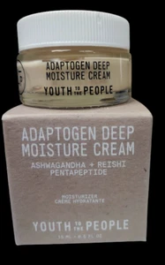 2 Crema hidratante profunda Youth To The People Adaptogen .5 oz cada una, nueva con caja - Imagen 1 de 1