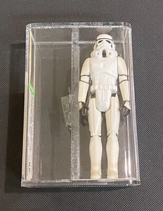 Vintage 1977 Kenner Star Wars Stormtrooper AFA 85 NM+ HK - Picture 1 of 7