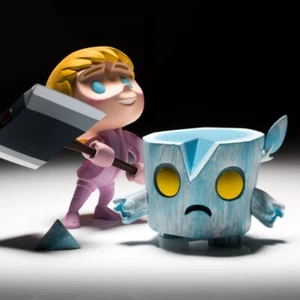Amanda Visell x Coarse Last Days Of Autumn Shiver 7” Vinyl Figure Coarsetoys MIB - Picture 1 of 8