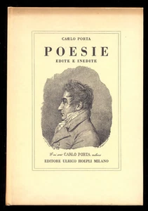 Poesie edite ed inedite Carlo Porta Hoepli 1967 - Picture 1 of 1
