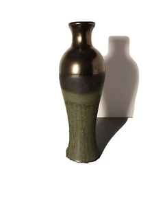 Art Pottery Glazed Hand Made 11” Vase - Picture 1 of 6