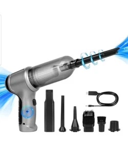Compressed Air Duster Cleaner PC - Electric Air Duster, Rechargeable Cordless - Afbeelding 1 van 7